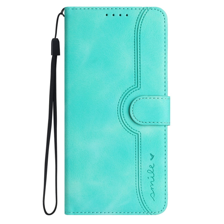 For Samsung Galaxy A56 5G Heart Pattern Skin Feel Leather Phone Case