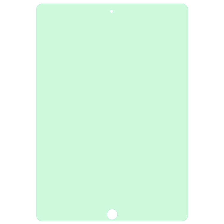 For iPad 9.7 2018 9H 2.5D Eye Protection Green Light Explosion-proof Tempered Glass Film