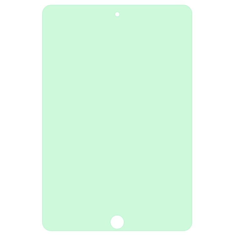 For iPad Mini 3 & 2 9H 2.5D Eye Protection Green Light Explosion-proof Tempered Glass Film