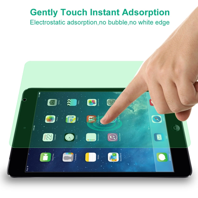 For iPad Mini 3 & 2 9H 2.5D Eye Protection Green Light Explosion-proof Tempered Glass Film