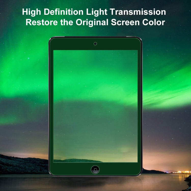 For iPad Mini 3 & 2 9H 2.5D Eye Protection Green Light Explosion-proof Tempered Glass Film