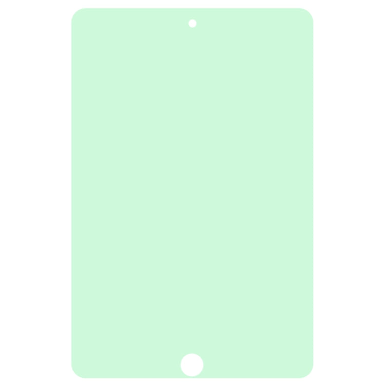 For iPad Mini 2019 & 4 9H 2.5D Eye Protection Green Light Explosion-proof Tempered Glass Film