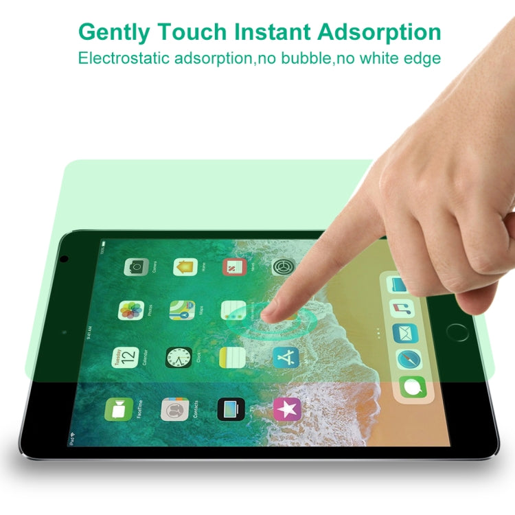 For iPad Mini 2019 & 4 9H 2.5D Eye Protection Green Light Explosion-proof Tempered Glass Film