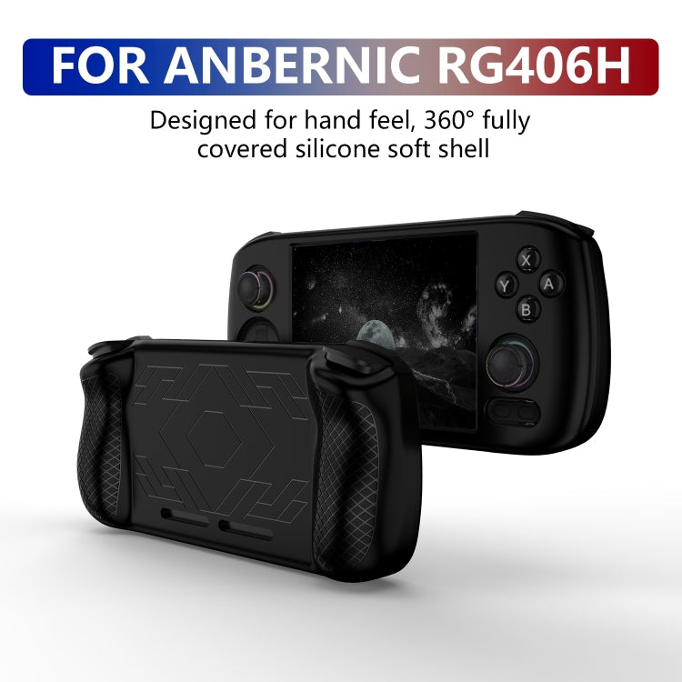 For ANBERNIC RG406H Silicone Game Console Protective Case