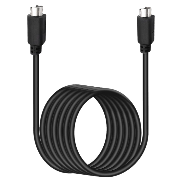 Mini DIN 6 Pin Core Extension Cable, Length:3m