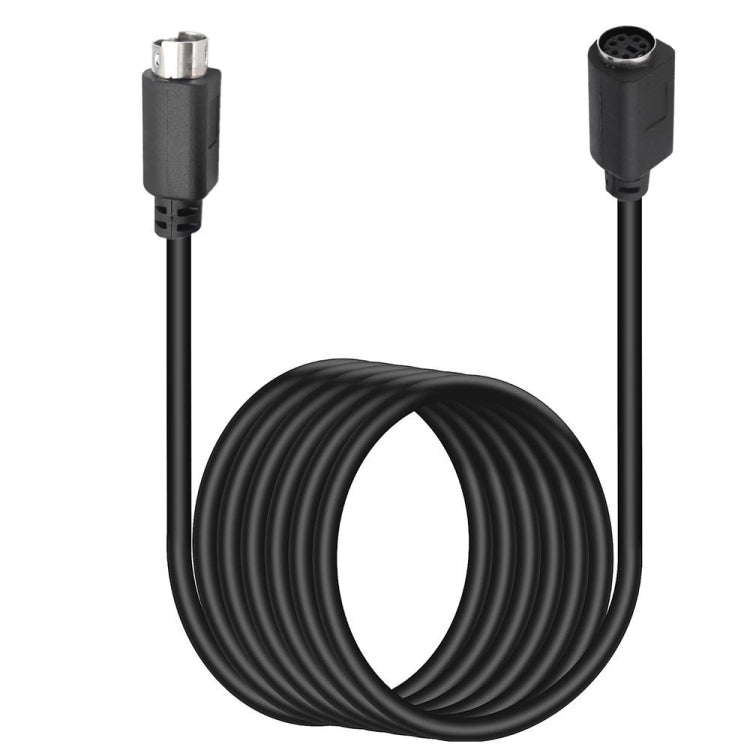 Mini DIN 6 Pin Core Extension Cable, Length:3m