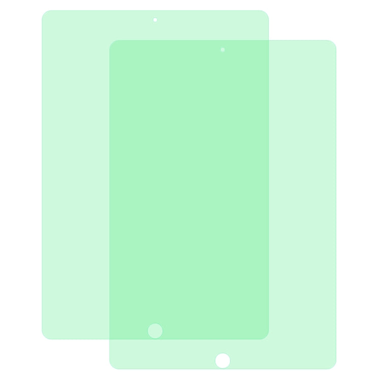 For iPad Pro 10.5 inch 2 PCS 9H 2.5D Eye Protection Green Light Explosion-proof Tempered Glass Film