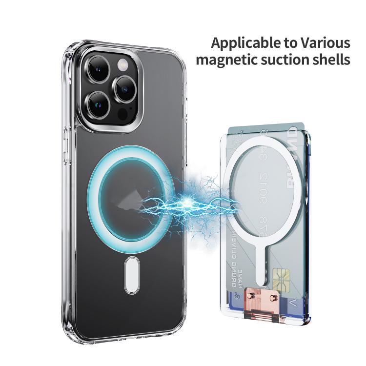 Skin Feel PC Magnetic Card Bag with Holder