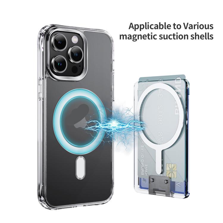Skin Feel PC Magnetic Card Bag with Holder