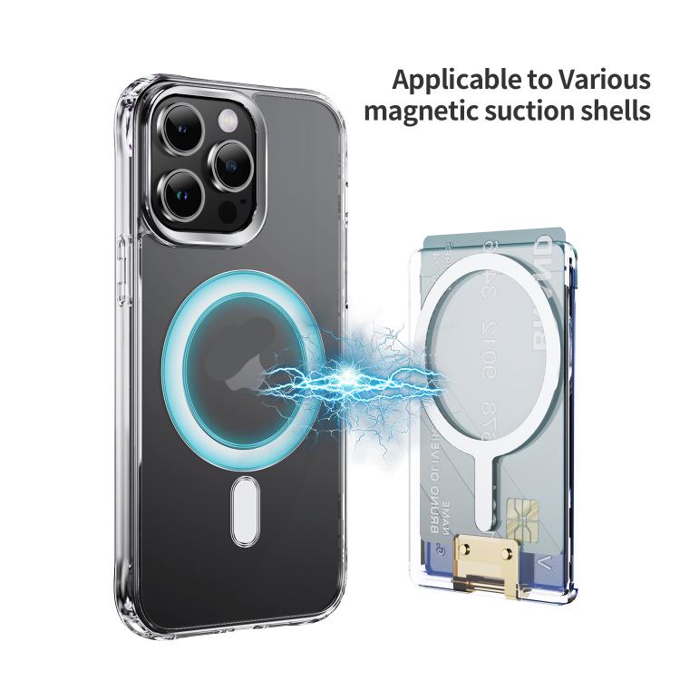 Skin Feel PC Magnetic Card Bag with Holder