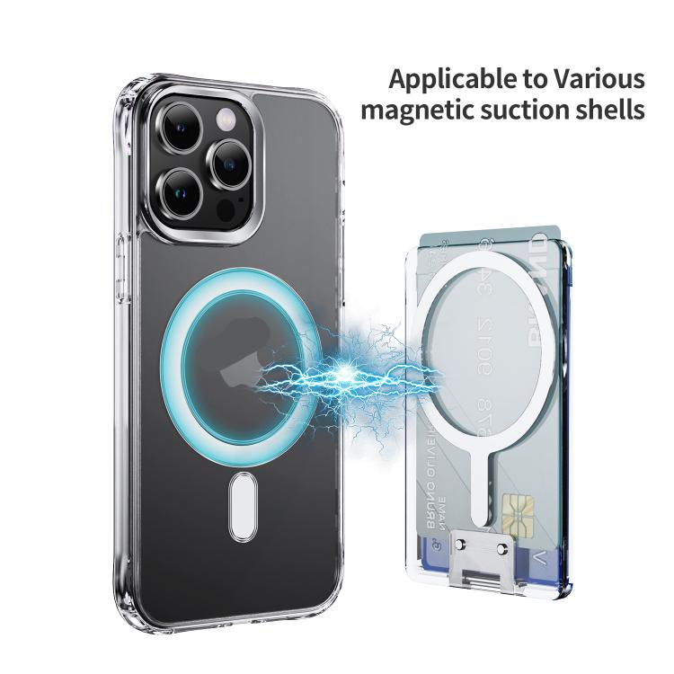 Skin Feel PC Magnetic Card Bag with Holder