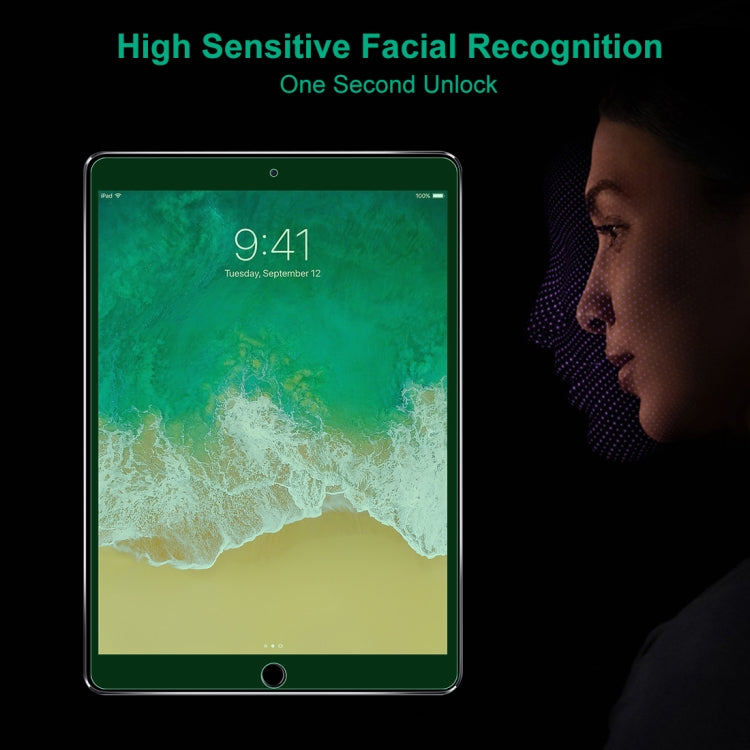 For iPad Pro 10.5 inch 25 PCS 9H 2.5D Eye Protection Green Light Explosion-proof Tempered Glass Film