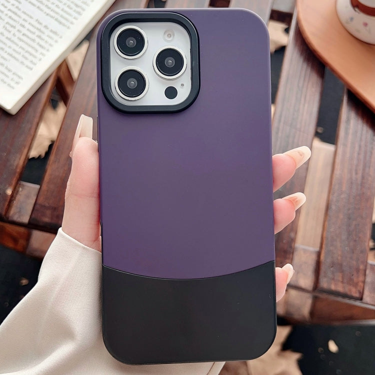 For iPhone 14 Pro Max Color Contrast 2 in 1 Skin Feel PC Hybrid TPU Phone Case