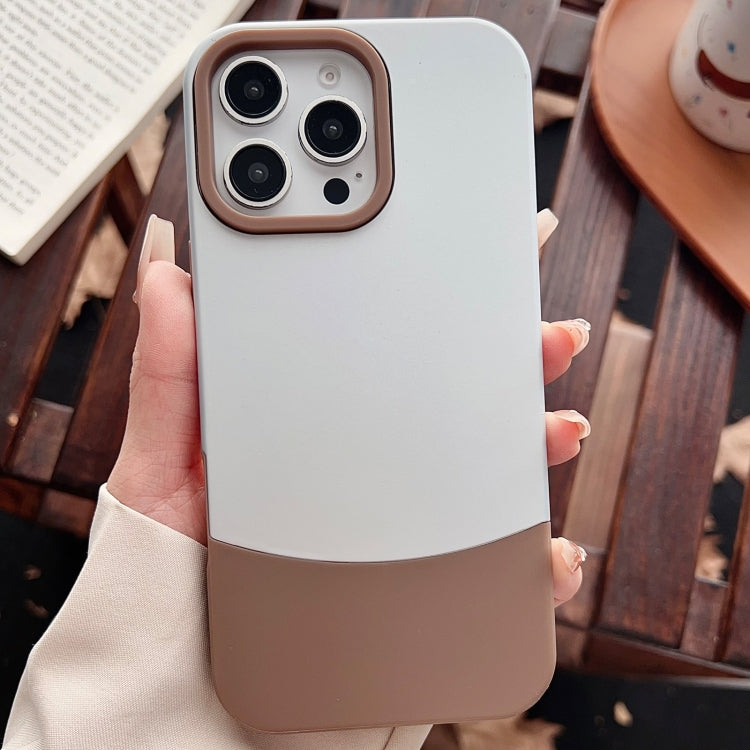 For iPhone 13 Pro Max Color Contrast 2 in 1 Skin Feel PC Hybrid TPU Phone Case