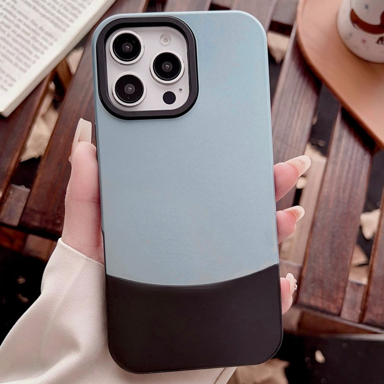 For iPhone 13 Pro Max Color Contrast 2 in 1 Skin Feel PC Hybrid TPU Phone Case
