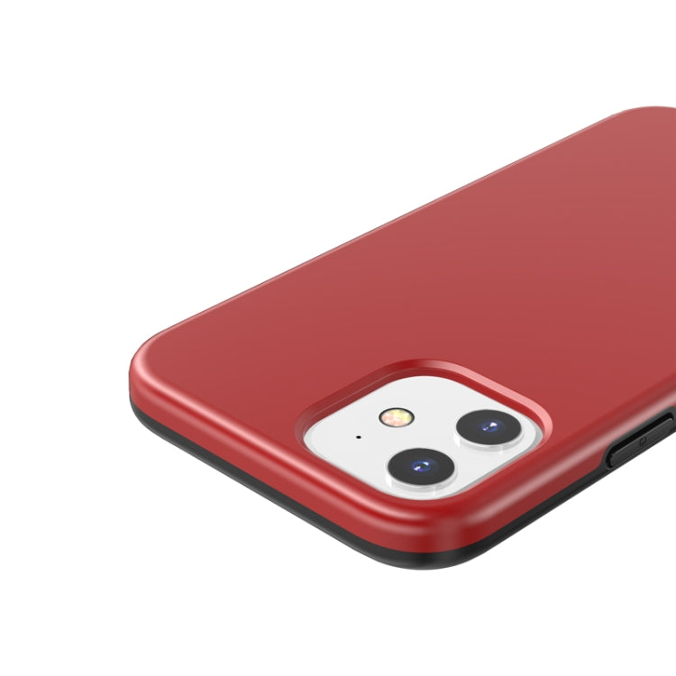 For iPhone 12 / 12 Pro Shockproof Terminator Style Solid Color Protective Case