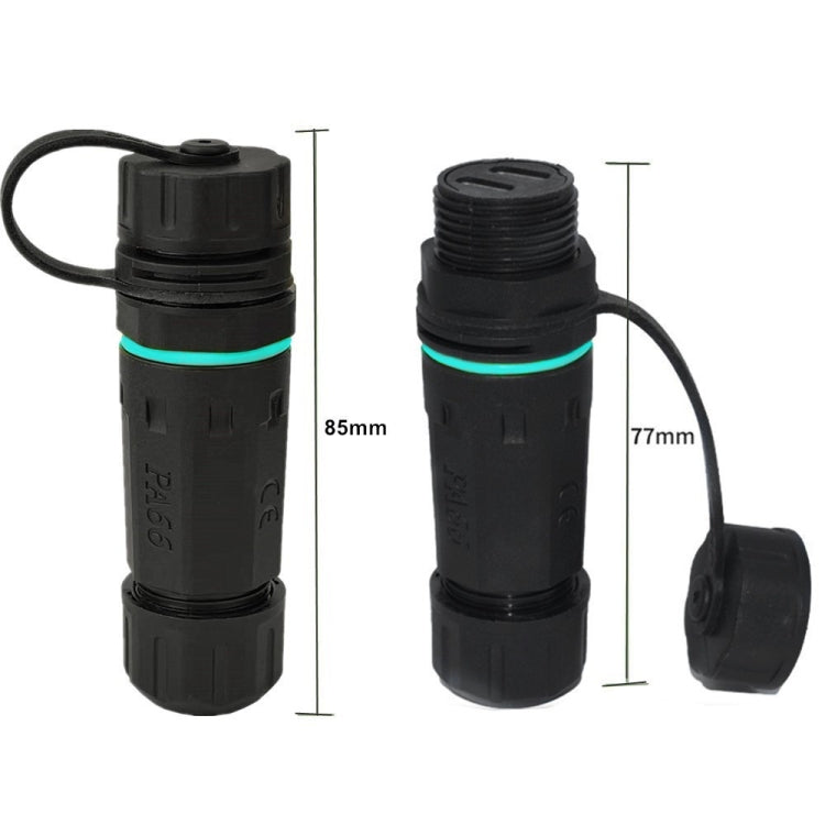 10Gpbs IP68 Waterproof Dual Ports Type-C Female to Female Straight Coupler Adapter With Protective Cover