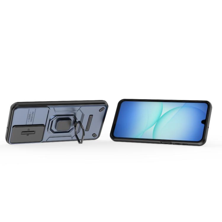 For Samsung Galaxy A17 5G Sliding Camshield TPU + PC Shockproof Phone Case with Holder