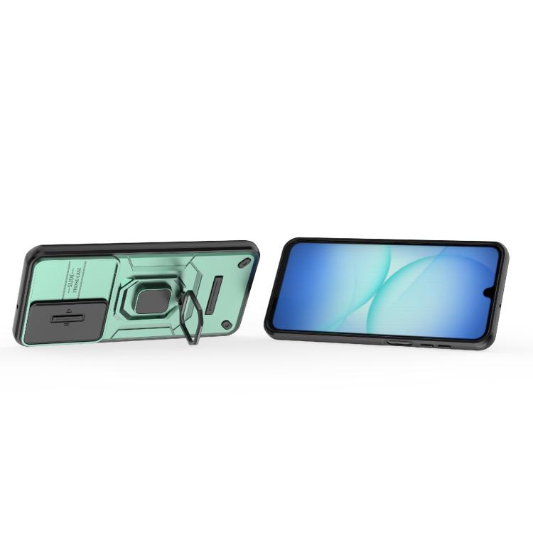 For Samsung Galaxy A17 5G Sliding Camshield TPU + PC Shockproof Phone Case with Holder