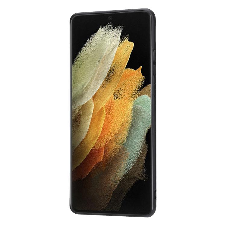 For Samsung Galaxy S26 Ultra 5G Calfskin Card Slot TPU Hybrid PU Phone Case