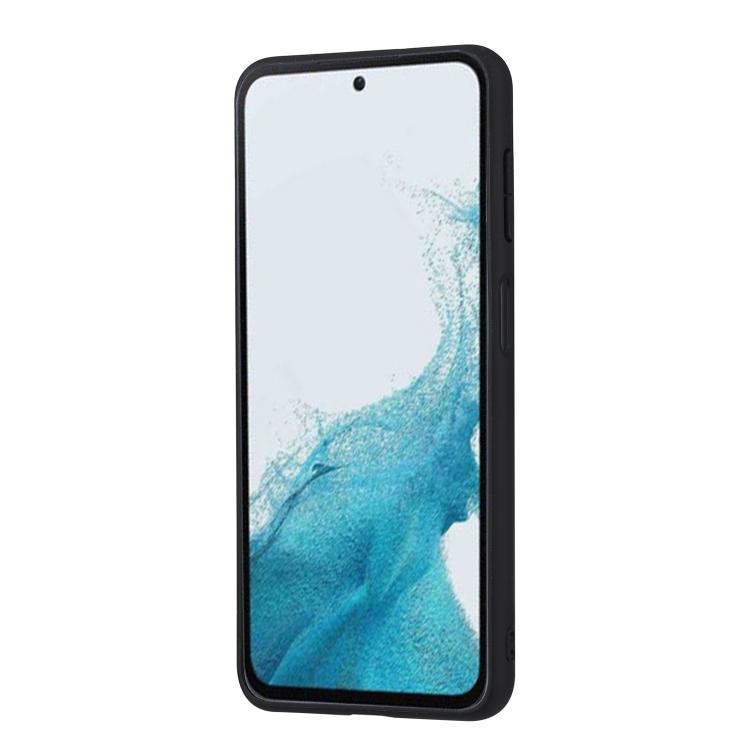For Samsung Galaxy S26+ 5G Calfskin Card Slot TPU Hybrid PU Phone Case