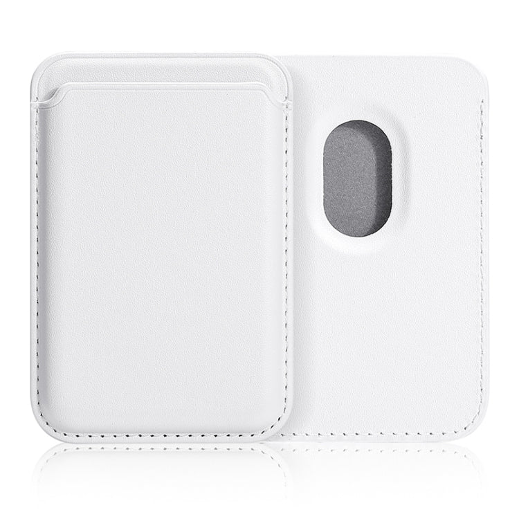 Single Card Slot MagSafe Magnetic Leather Card Bag