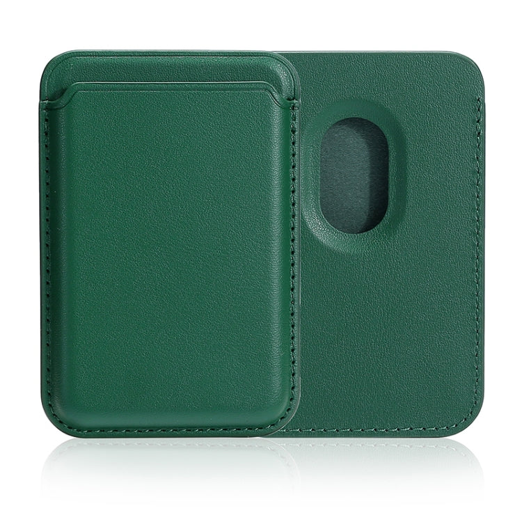 Single Card Slot MagSafe Magnetic Leather Card Bag