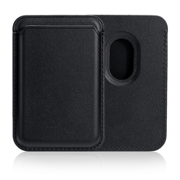 Single Card Slot MagSafe Magnetic Leather Card Bag