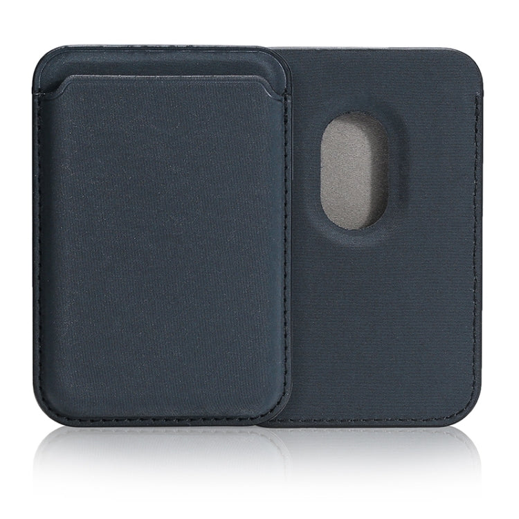 Single Card Slot MagSafe Magnetic Leather Card Bag