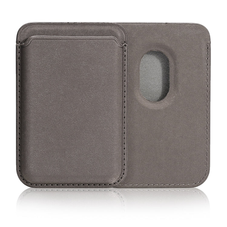 Single Card Slot MagSafe Magnetic Leather Card Bag