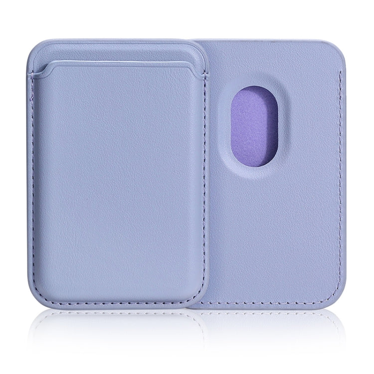 Single Card Slot MagSafe Magnetic Leather Card Bag