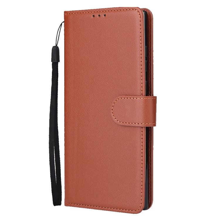 For Samsung Galaxy S25 Ultra 5G 3-Card Slots Multifunctional Leather Phone Case