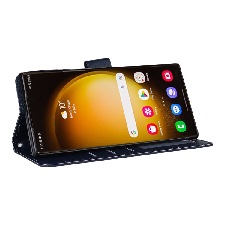 For Samsung Galaxy S25 Ultra 5G 3-Card Slots Multifunctional Leather Phone Case