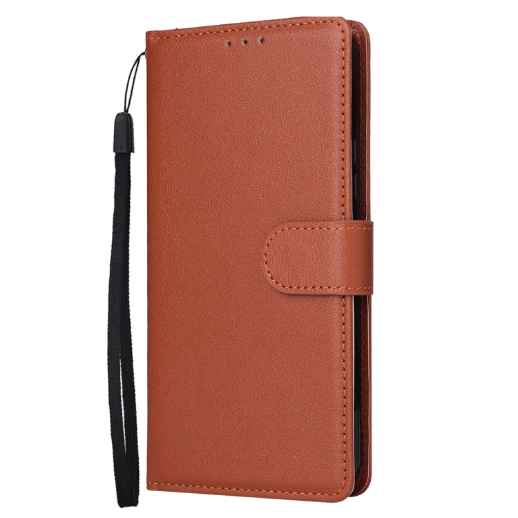 For Samsung Galaxy S25+ 5G 3-Card Slots Multifunctional Leather Phone Case