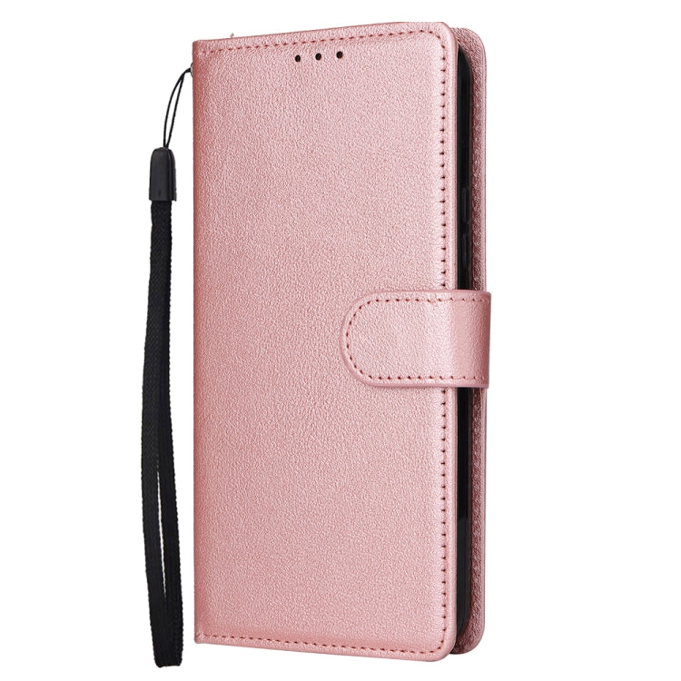 For Samsung Galaxy S25+ 5G 3-Card Slots Multifunctional Leather Phone Case