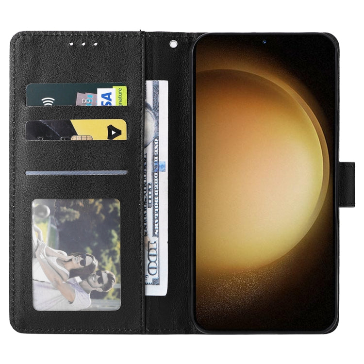For Samsung Galaxy S25+ 5G 3-Card Slots Multifunctional Leather Phone Case