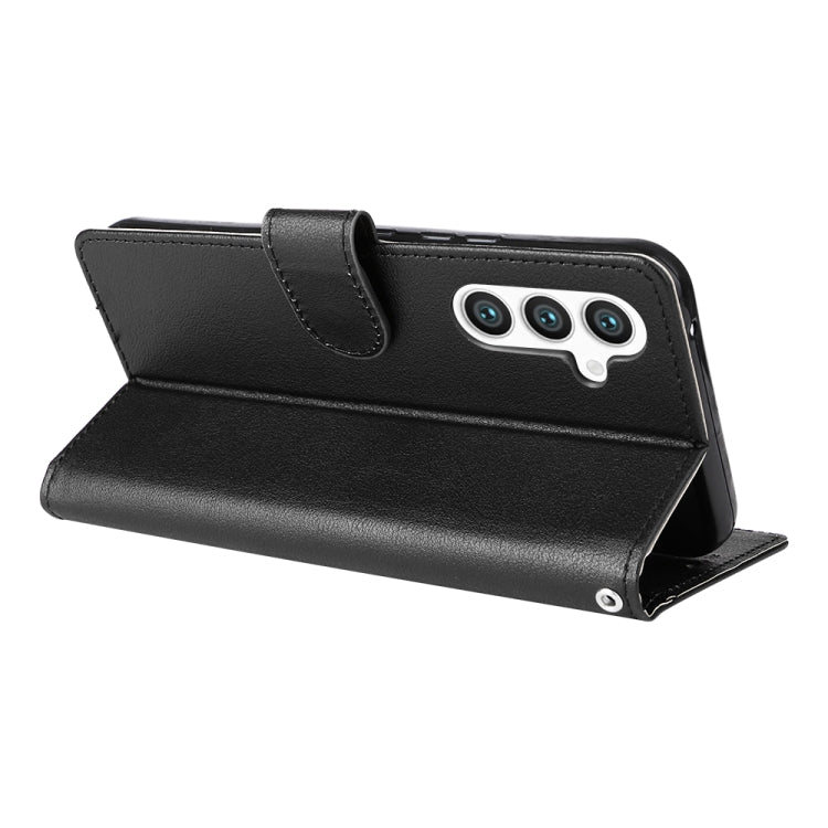 For Samsung Galaxy S25+ 5G 3-Card Slots Multifunctional Leather Phone Case