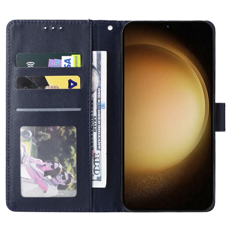 For Samsung Galaxy S25+ 5G 3-Card Slots Multifunctional Leather Phone Case
