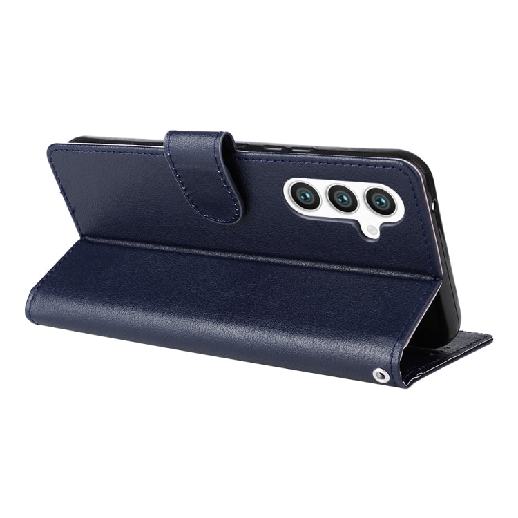For Samsung Galaxy S25+ 5G 3-Card Slots Multifunctional Leather Phone Case