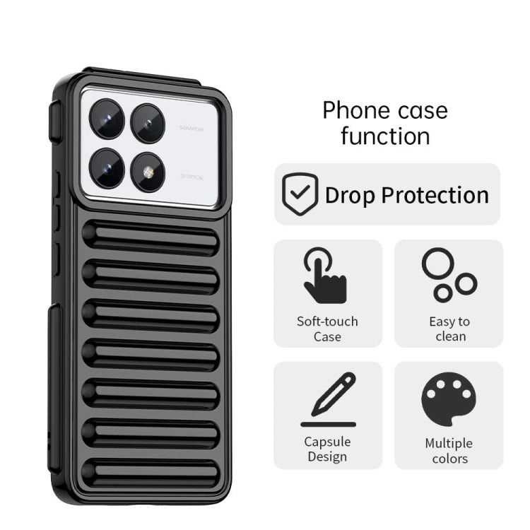 For Redmi K70 Pro Capsule Series Candy Color IMD Phone Case