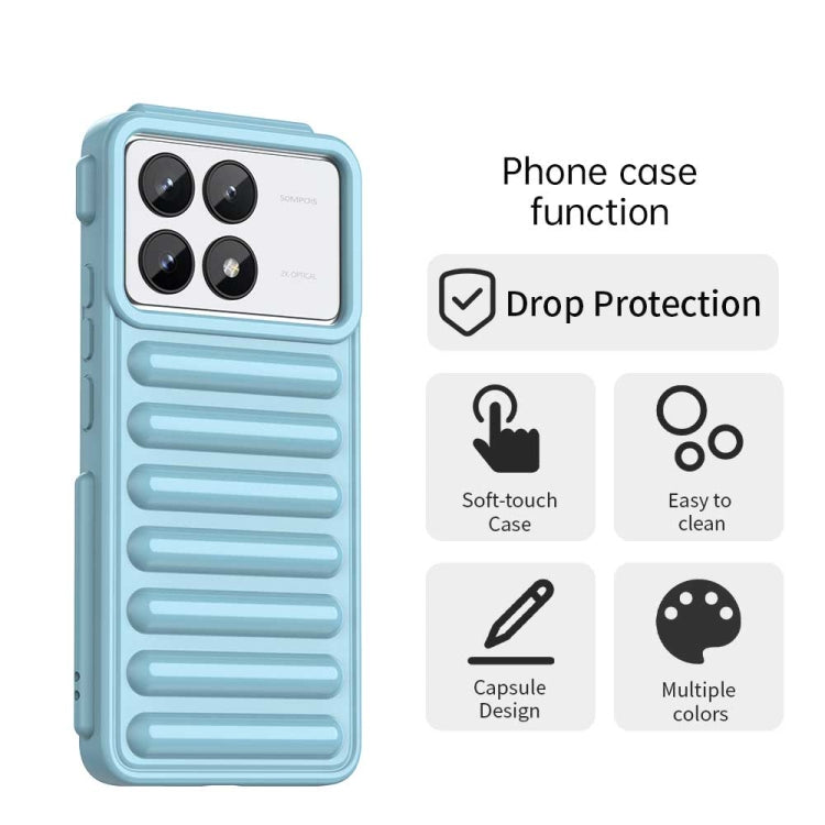 For Redmi K70 Pro Capsule Series Candy Color IMD Phone Case