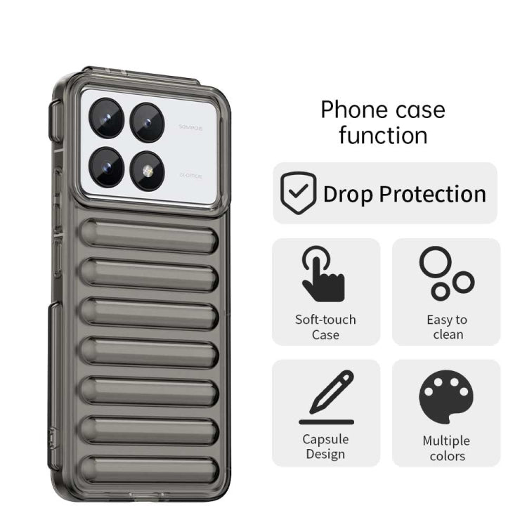 For Redmi K70 Pro Capsule Series Candy Color IMD Phone Case
