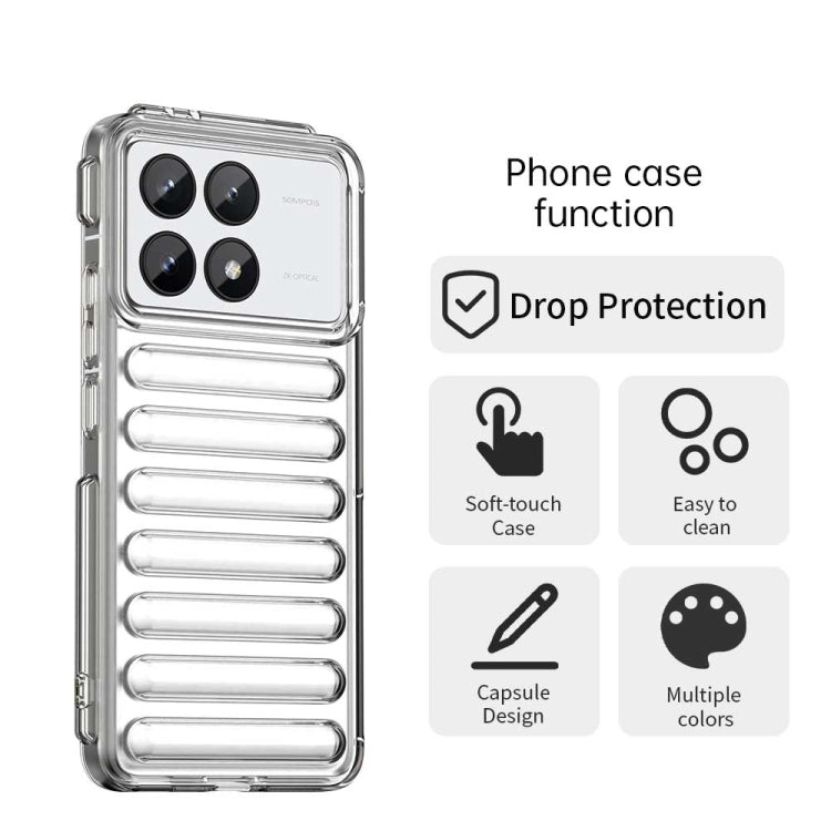 For Redmi K70 Pro Capsule Series Candy Color IMD Phone Case