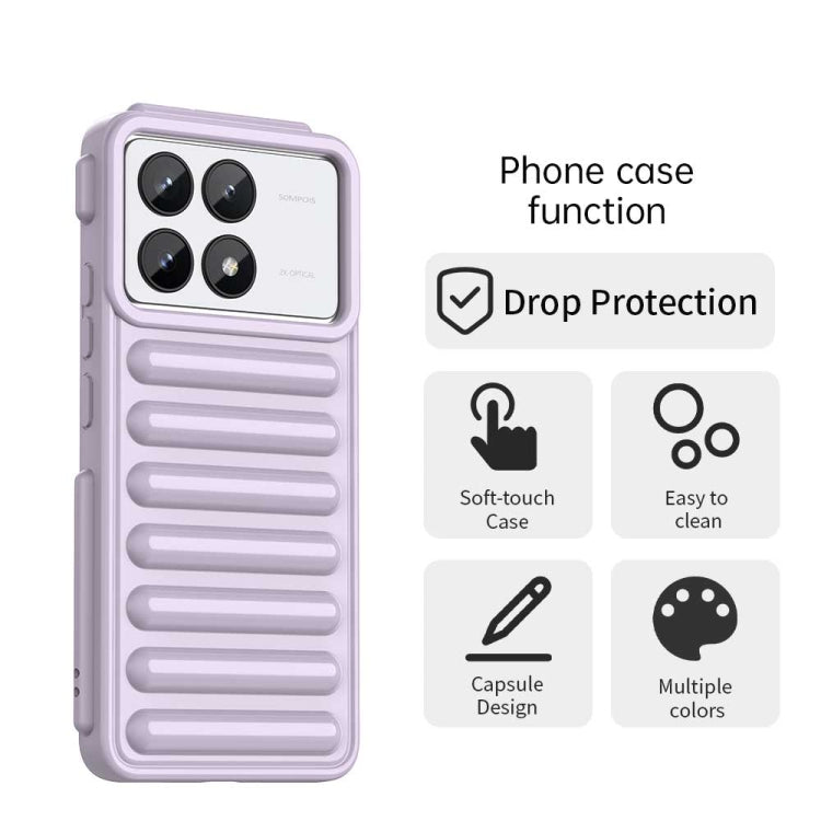 For Redmi K70 Pro Capsule Series Candy Color IMD Phone Case