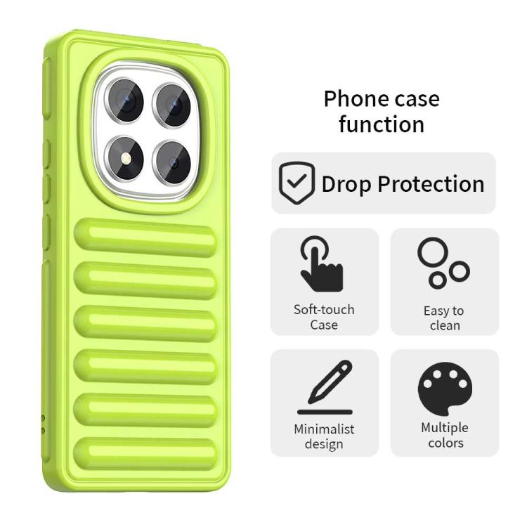 For Redmi Note 14 Pro 5G Capsule Series Candy Color IMD Phone Case