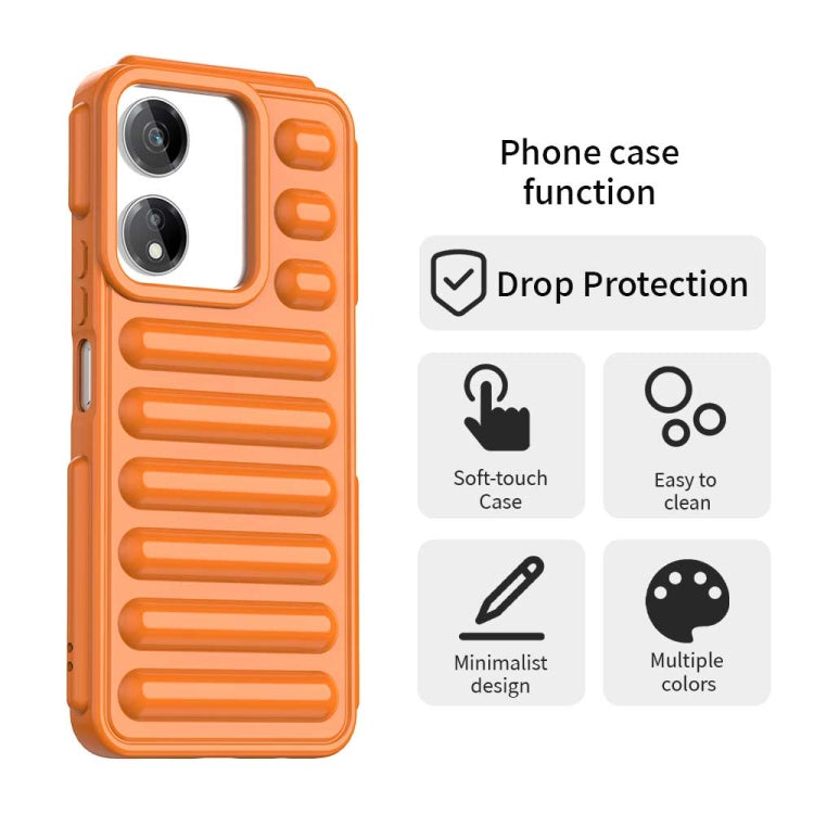 For Honor X5 Plus Capsule Series Candy Color IMD Phone Case