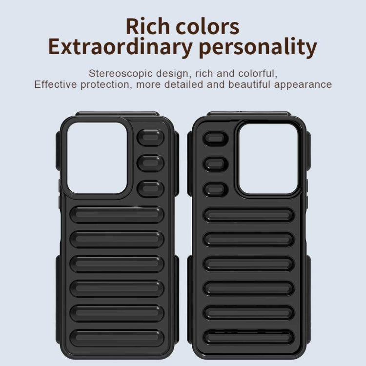 For Honor X5 Plus Capsule Series Candy Color IMD Phone Case