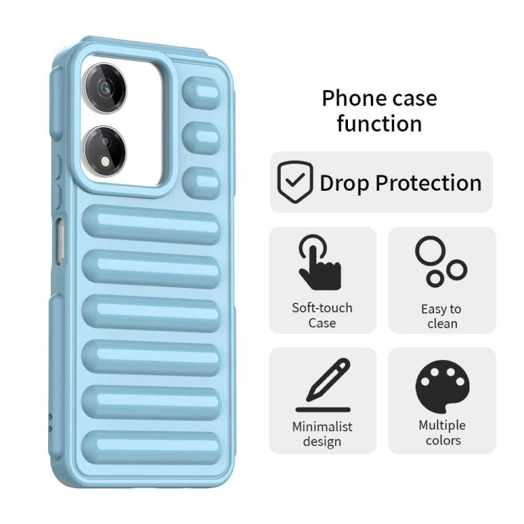 For Honor X5 Plus Capsule Series Candy Color IMD Phone Case