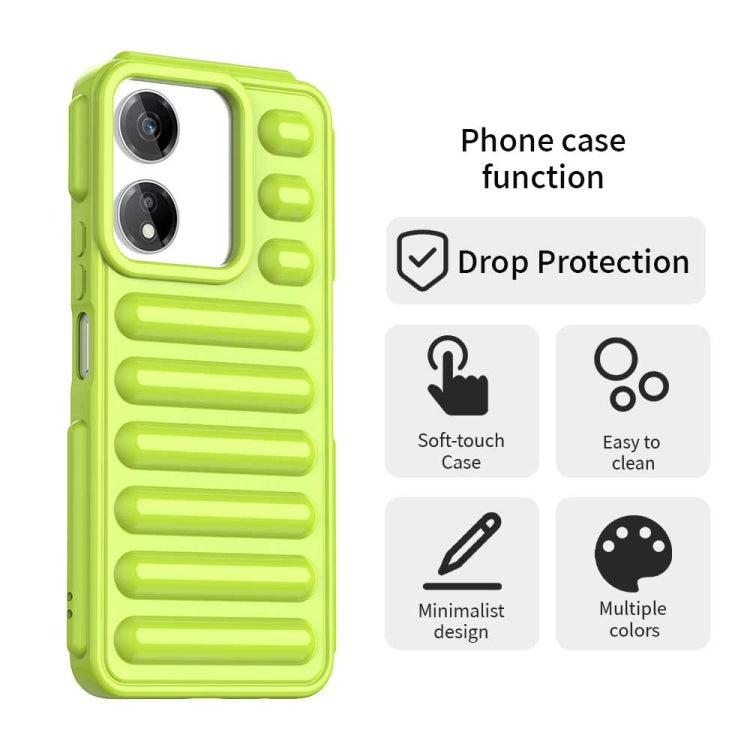 For Honor X5 Plus Capsule Series Candy Color IMD Phone Case