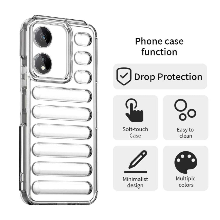 For Honor X5 Plus Capsule Series Candy Color IMD Phone Case